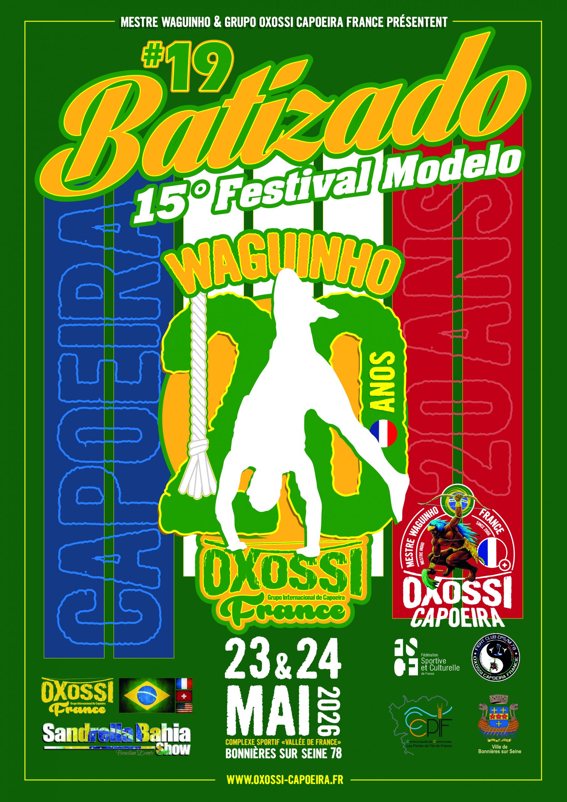 entrainements capoeira oxossi 2025-2025 villes, horaires et salles<br />
